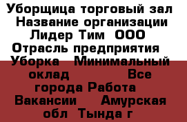 Уборщица торговый зал › Название организации ­ Лидер Тим, ООО › Отрасль предприятия ­ Уборка › Минимальный оклад ­ 27 200 - Все города Работа » Вакансии   . Амурская обл.,Тында г.